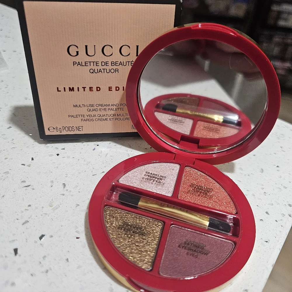 Gucci Radiant Eyeshadow Palette - Limited Edition (FESTIVE GLOW)